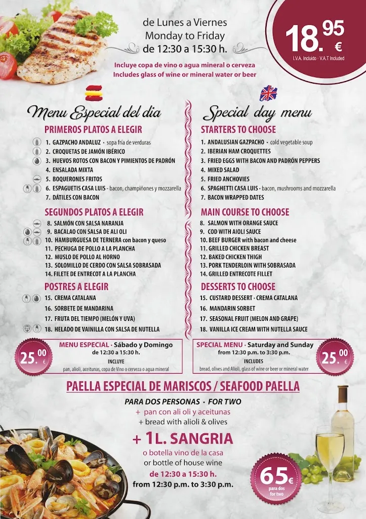 Menu_Restaurante casa Luís_Peguera_immagine_3