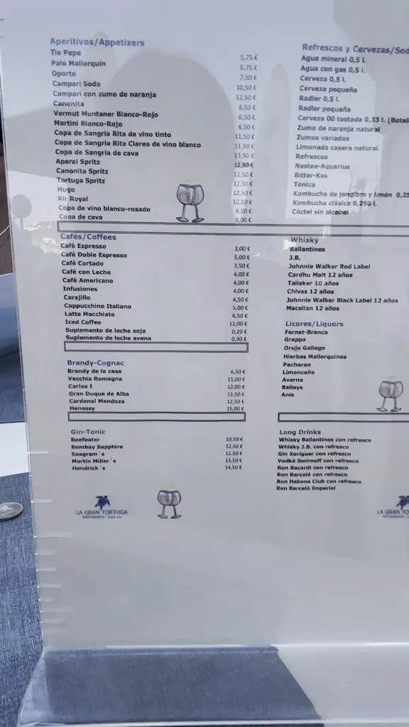 Menu_Restaurante La Gran Tortuga_Peguera_image_1