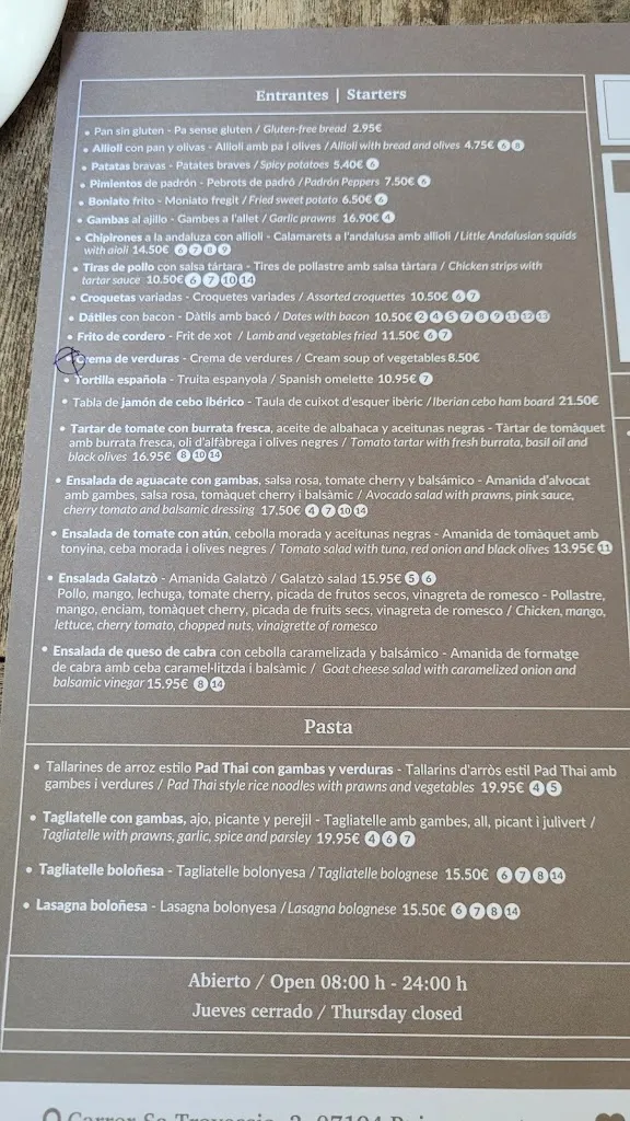 Menu_Bar Restaurant Es Pont_Puigpunyent_image_2