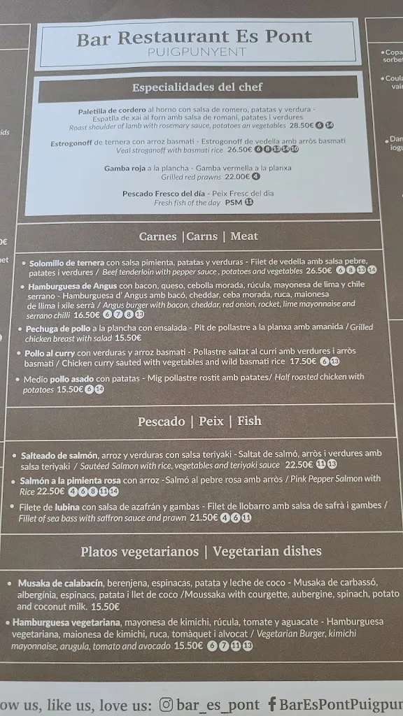 Menu_Bar Restaurant Es Pont_Puigpunyent_image_3