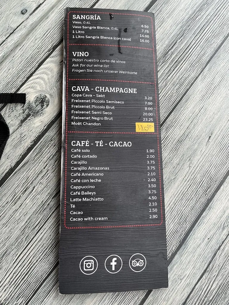 Menu_Steakhouse Tango_s'Arenal_image_3