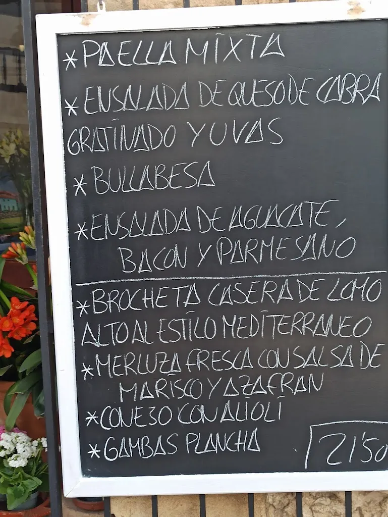 Menü_Restaurant Celler El Molí_Pollença_Bild_3