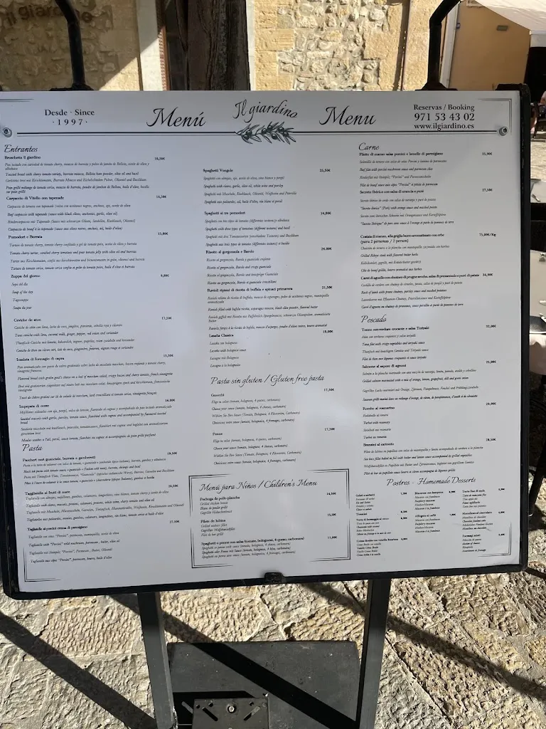 Menu_Il Giardino_Pollença_image_1