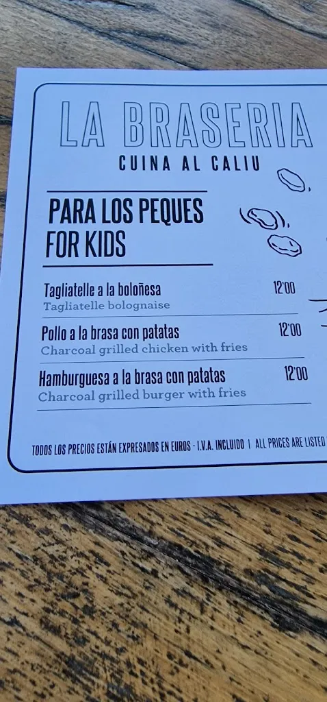 Menu_La Braseria Pollença_Pollença_immagine_3