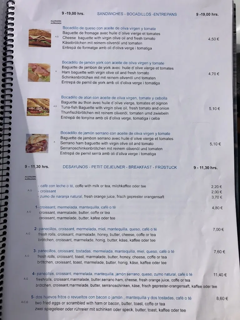 Menu_Stay Restaurant_Pollença_immagine_1