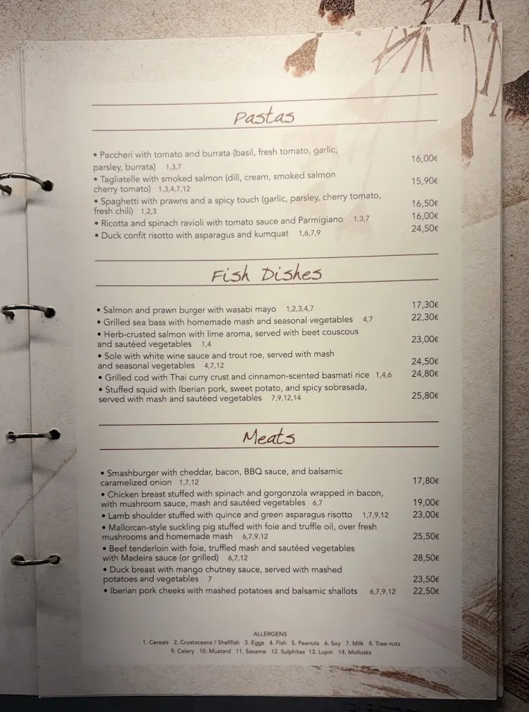 Menu_Sama Bar & Restaurante_Pollença_image_2