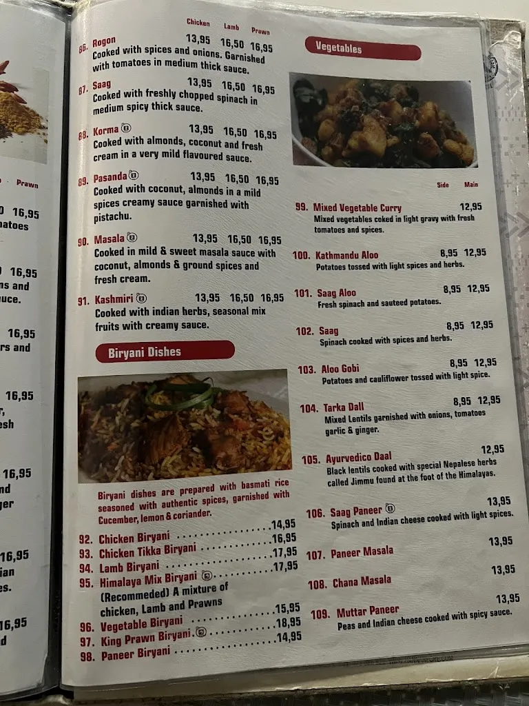 Menu_Himalaya Indian Restaurant - Porto Pollenca_Pollença_image_3