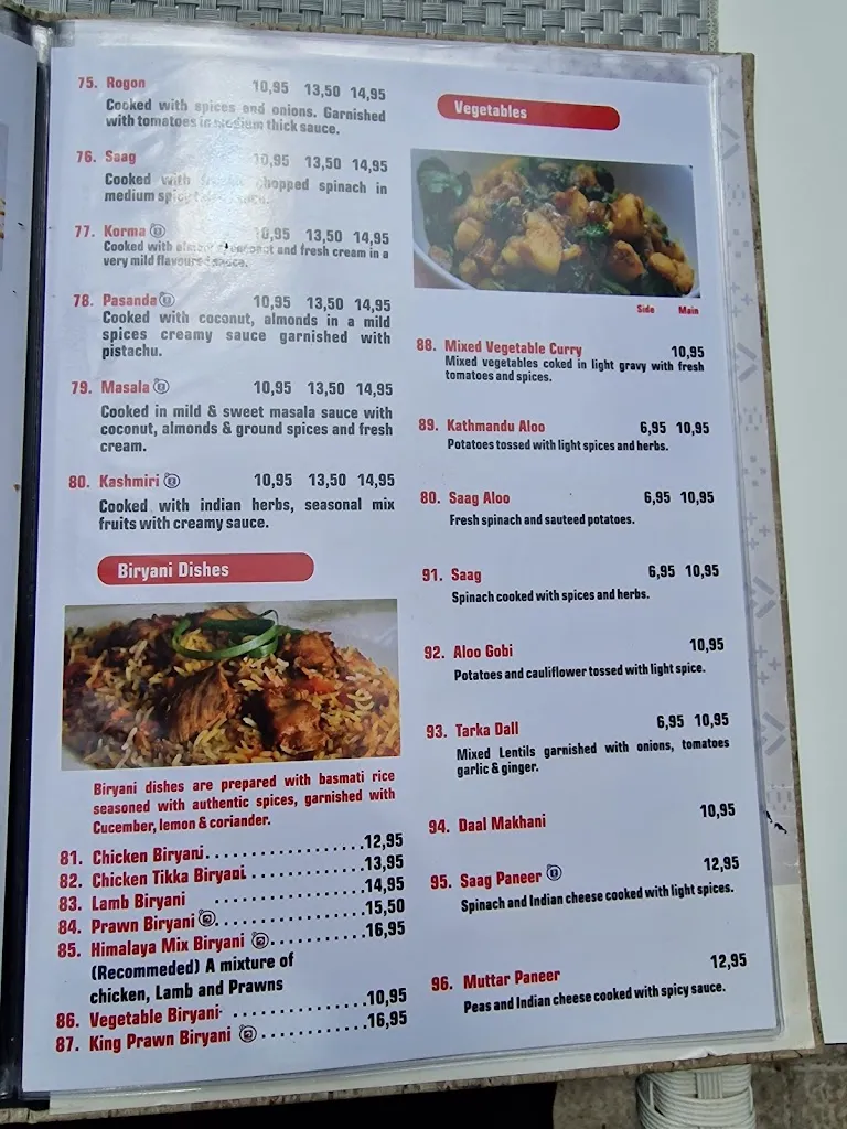 Menu_Himalaya Indian Restaurant - Porto Pollenca_Pollença_image_4