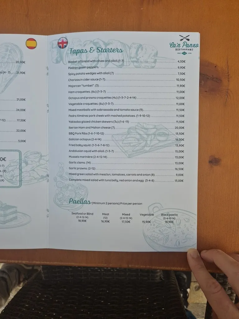 Menu_Ca'n Panxo_Port de Pollença_image_3