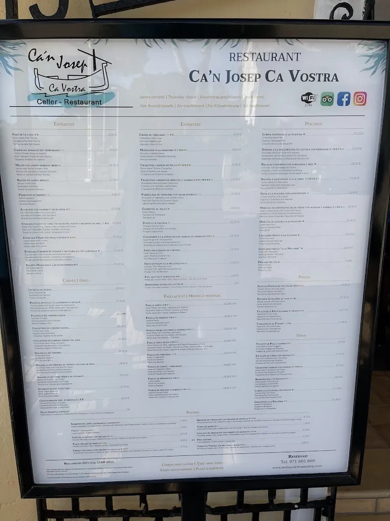 Menu_C'an Josep_Port de Pollença_image_1