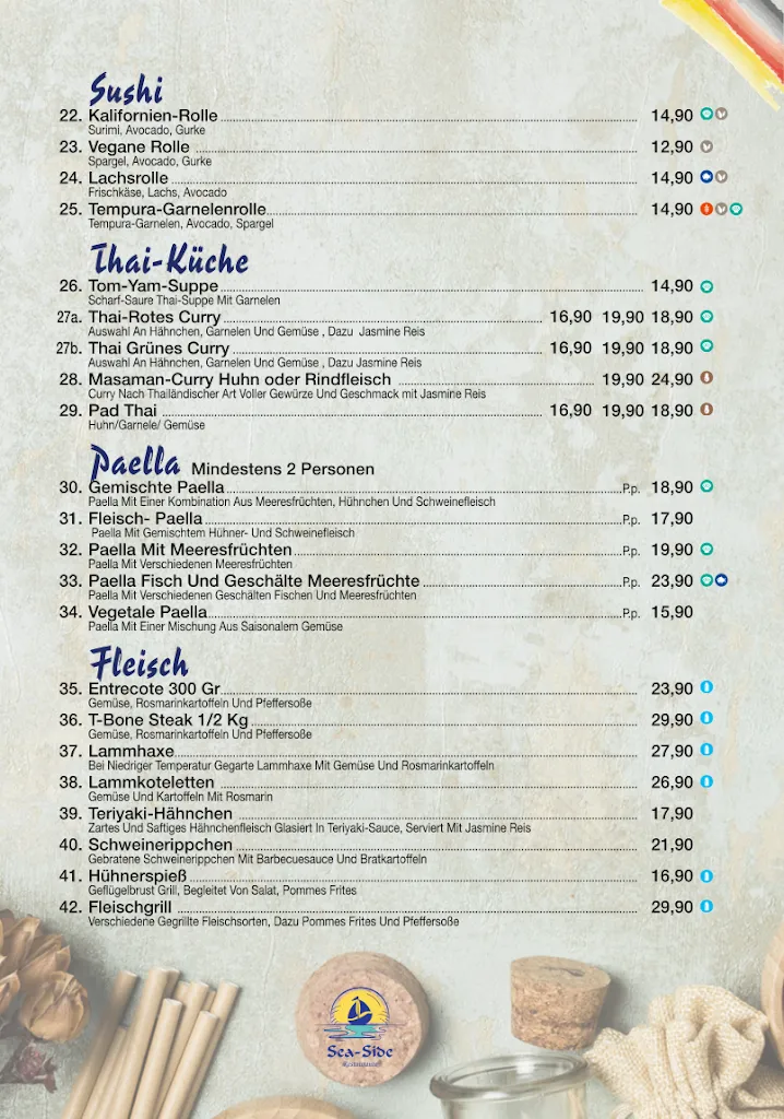 Menu_Sea Side Restaurante_Port de Pollença_image_4