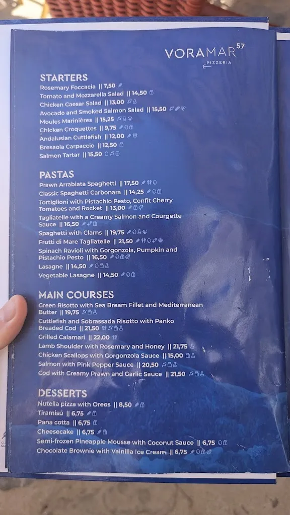 Menu_Voramar 57 Pizzería_Port de Pollença_image_2