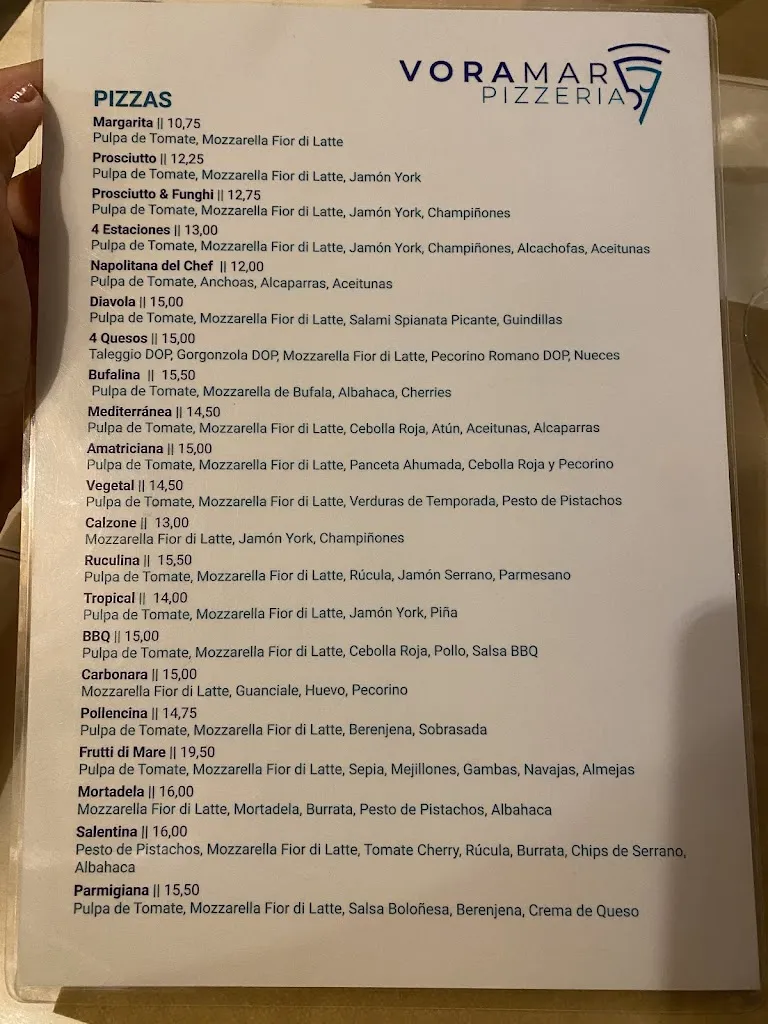 Menu_Voramar 57 Pizzería_Port de Pollença_image_3