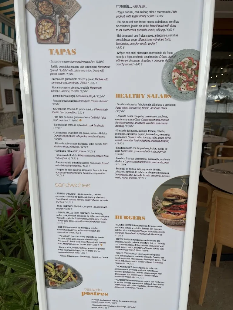 Menu_La Cafetería by La Goleta_Port de Pollença_image_1