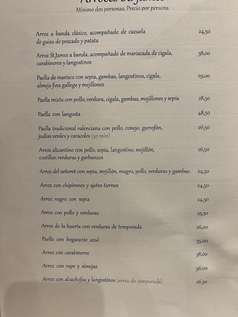Menu_St. James Juan Bravo_Sant Joan_image_1