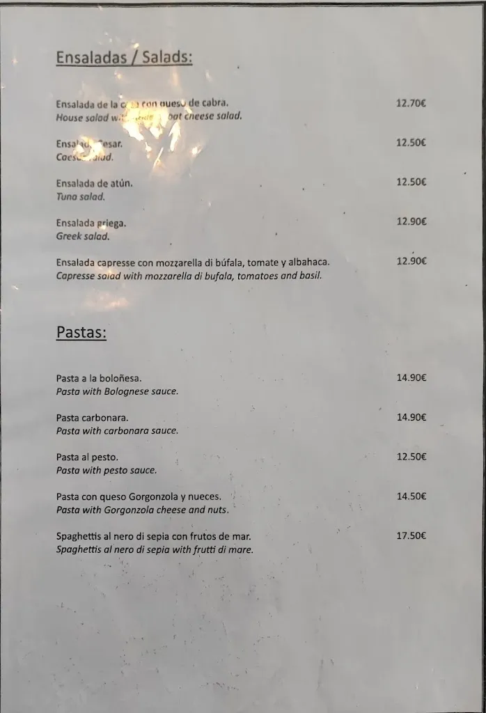 Menu_Bon Vi Restaurant_Port de Sóller_immagine_3