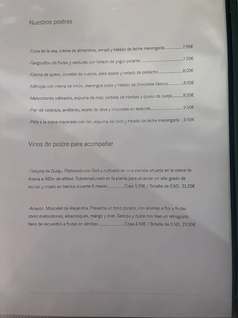 Menu_Restaurant Nova Fusteria Cocentaina_Cocentaina_image_1