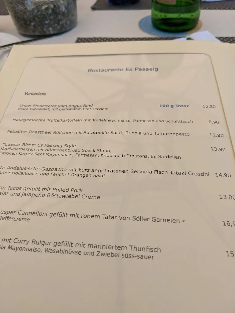 Menu_Restaurant Es Passeig/Port Sóller_Port de Sóller_image_3