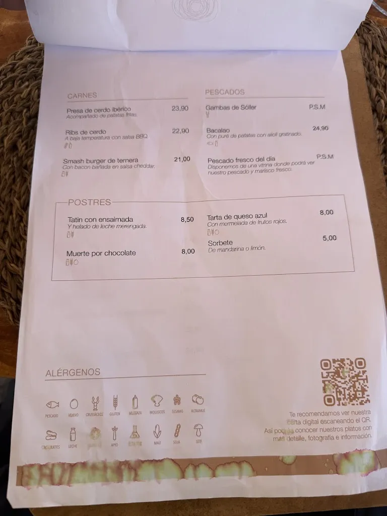 Ca'n Ribes ristorante a Port de Sóller