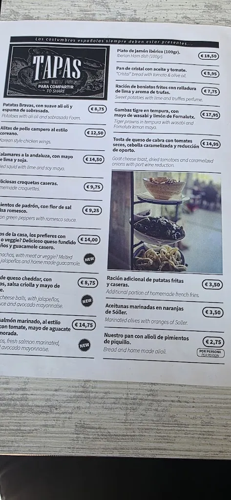 Menu_Don Pedro cafe bistro_Port de Sóller_image_2