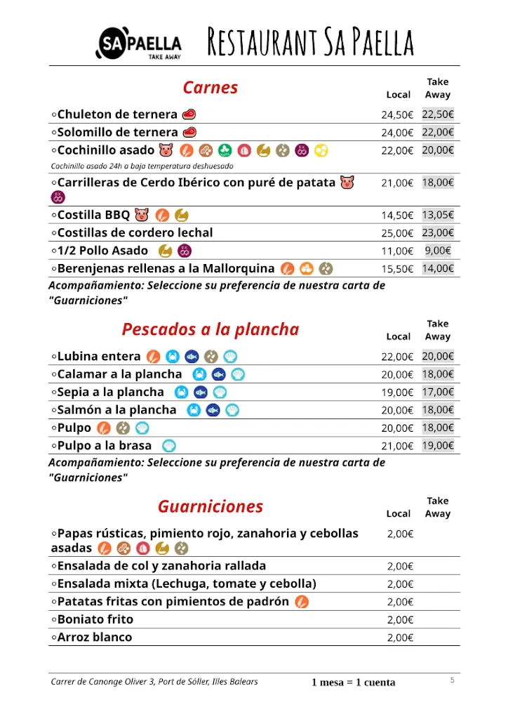 Menu_Sa Paella Restaurante & Take Away_Port de Sóller_image_2