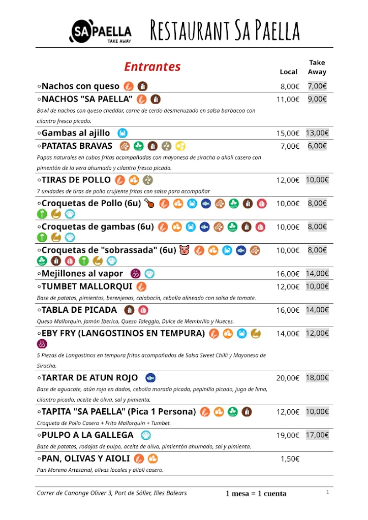 Menu_Sa Paella Restaurante & Take Away_Port de Sóller_image_3