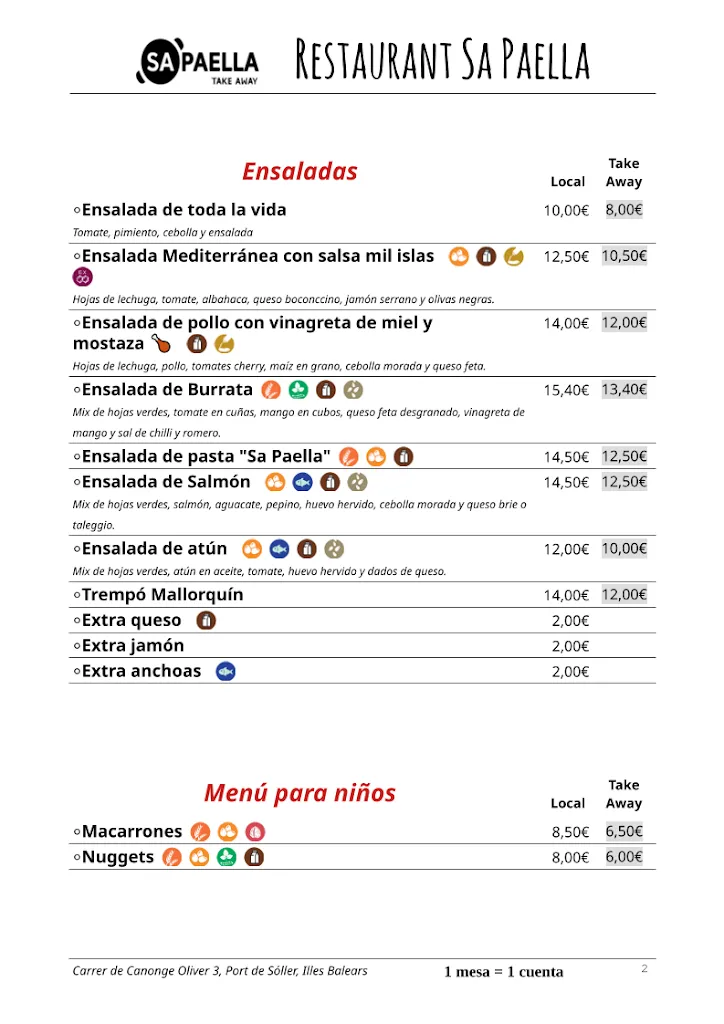 Menu_Sa Paella Restaurante & Take Away_Port de Sóller_image_4