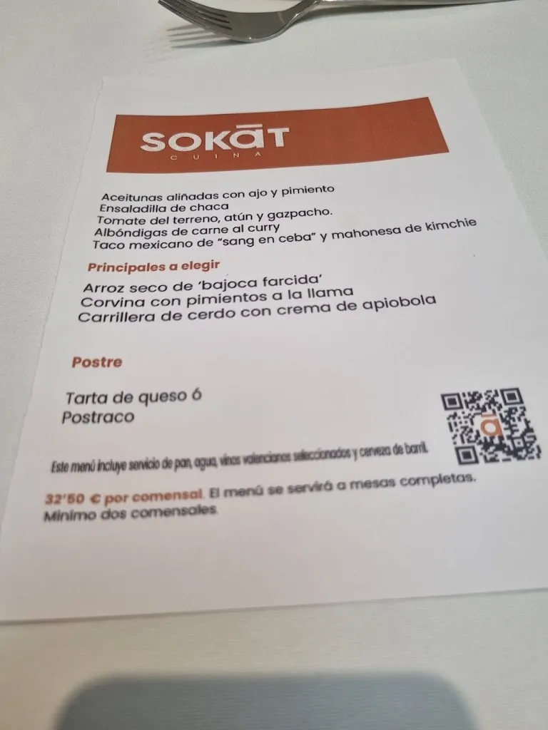 Menu_Sokat Cuina Nou Raspa Restaurant_Cocentaina_immagine_2