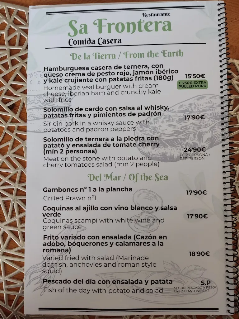 Menu_Sa Frontera_Port de Sóller_immagine_4