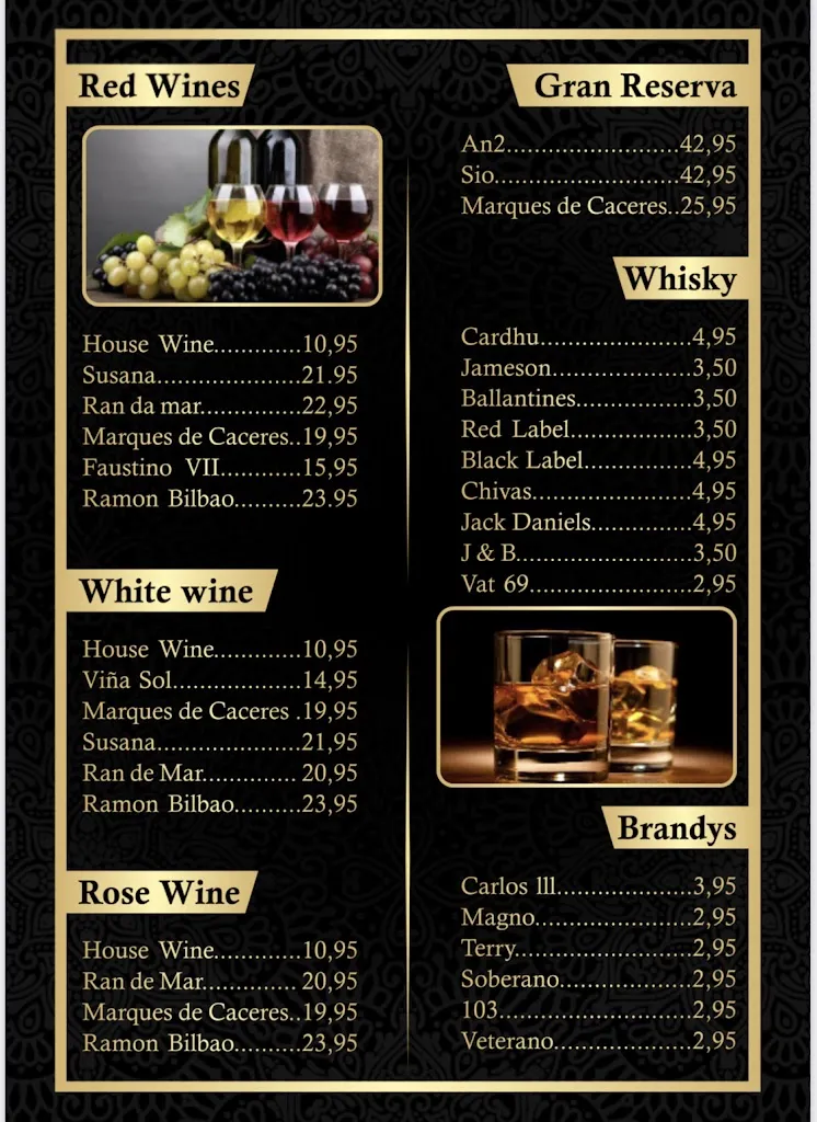 Menu_Maharani Indian Tandoori Restaurant_Port de Sóller_image_4