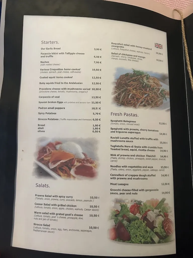 Menu_Restaurant Pizzeria Sirocco_Port de Sóller_image_4