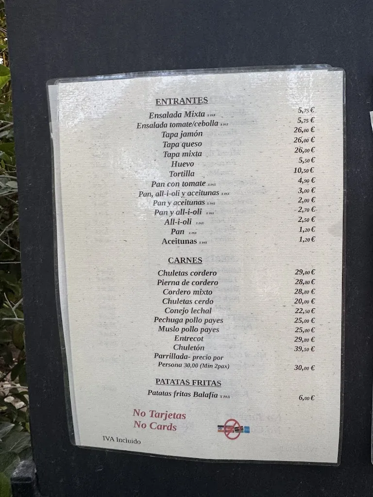 Menu_Restaurant Camí de Balàfia_Sant Joan de Labritja_image_2