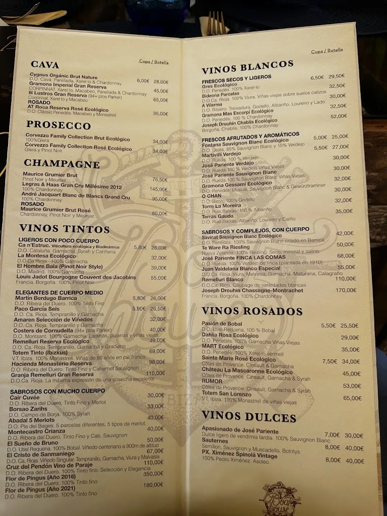 Menu_The Boat House_Sant Joan de Labritja_image_4