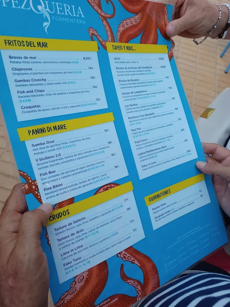 Menu_La Pezqueria Formentera_Sant Francesc de Formentera_image_4