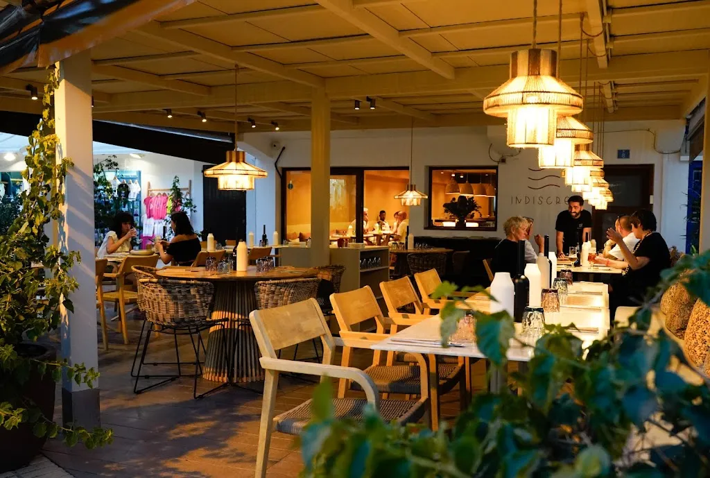 Indiscret restaurant in Sant Francesc de Formentera