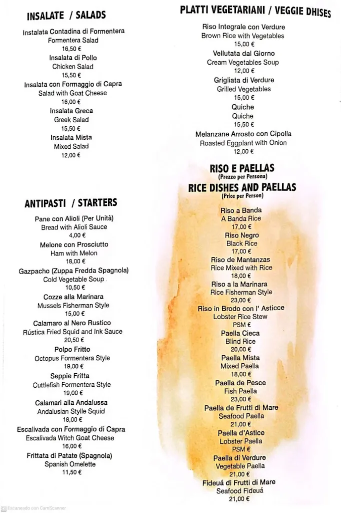 Menu_El Rincón de la paella_Sant Francesc de Formentera_image_2