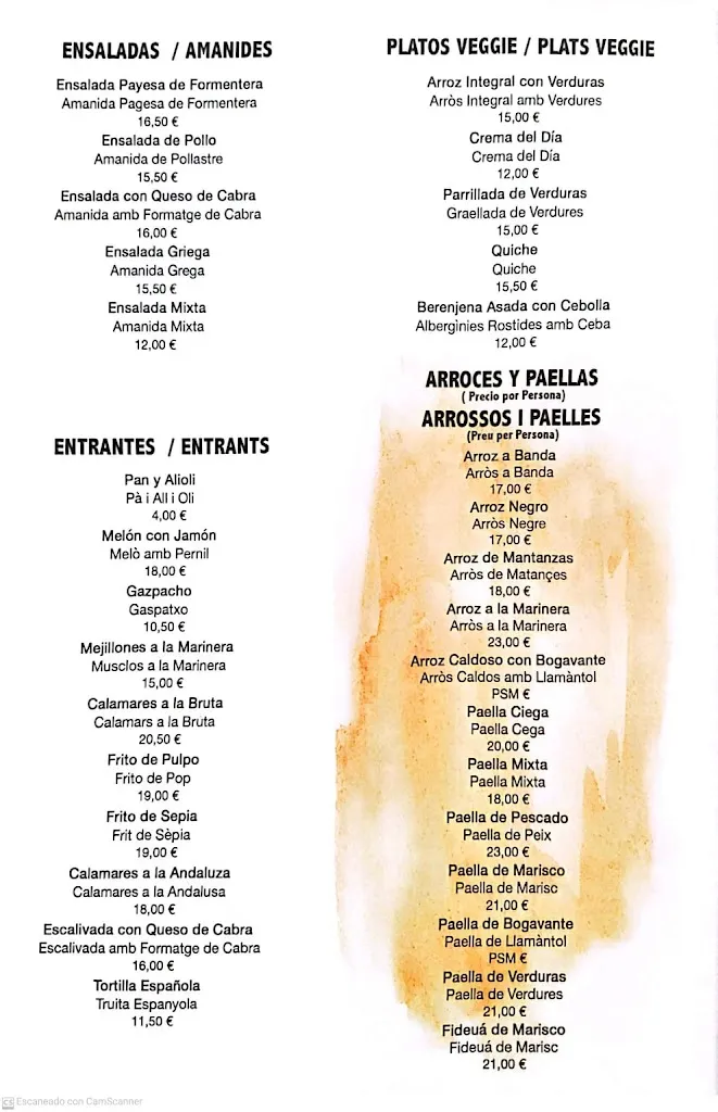 Menu_El Rincón de la paella_Sant Francesc de Formentera_image_3