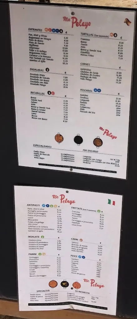 Menu_Pelayo Chiringuito_Sant Francesc de Formentera_image_3