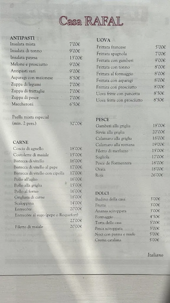 Menu_Casa Rafal_Sant Francesc de Formentera_image_2