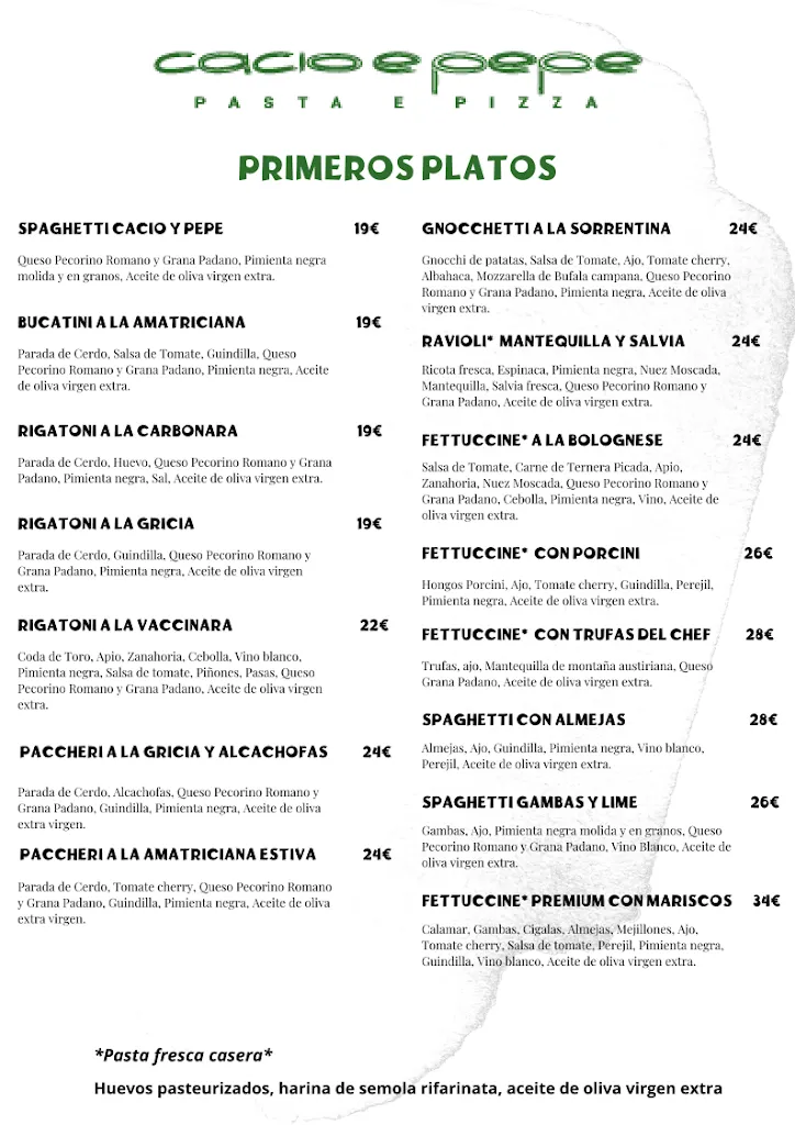 Menu_Cacio e Pepe Formentera_Sant Francesc de Formentera_image_3