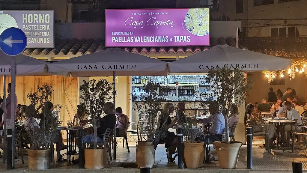 casa carmen restaurant in Sant Francesc de Formentera