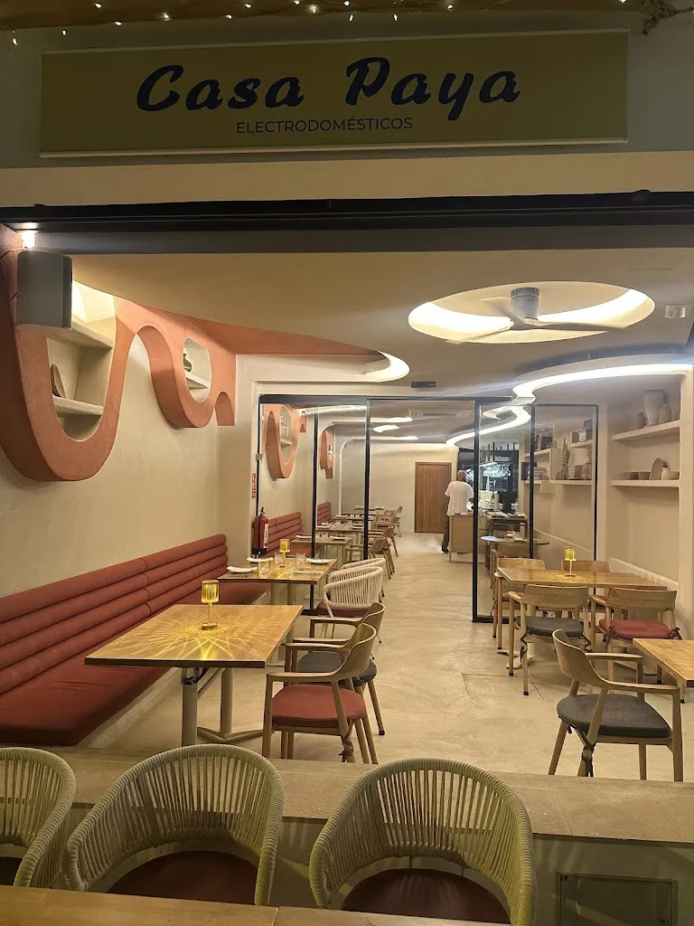 Casa Paya Electrodomesticos restaurant in Sant Francesc de Formentera
