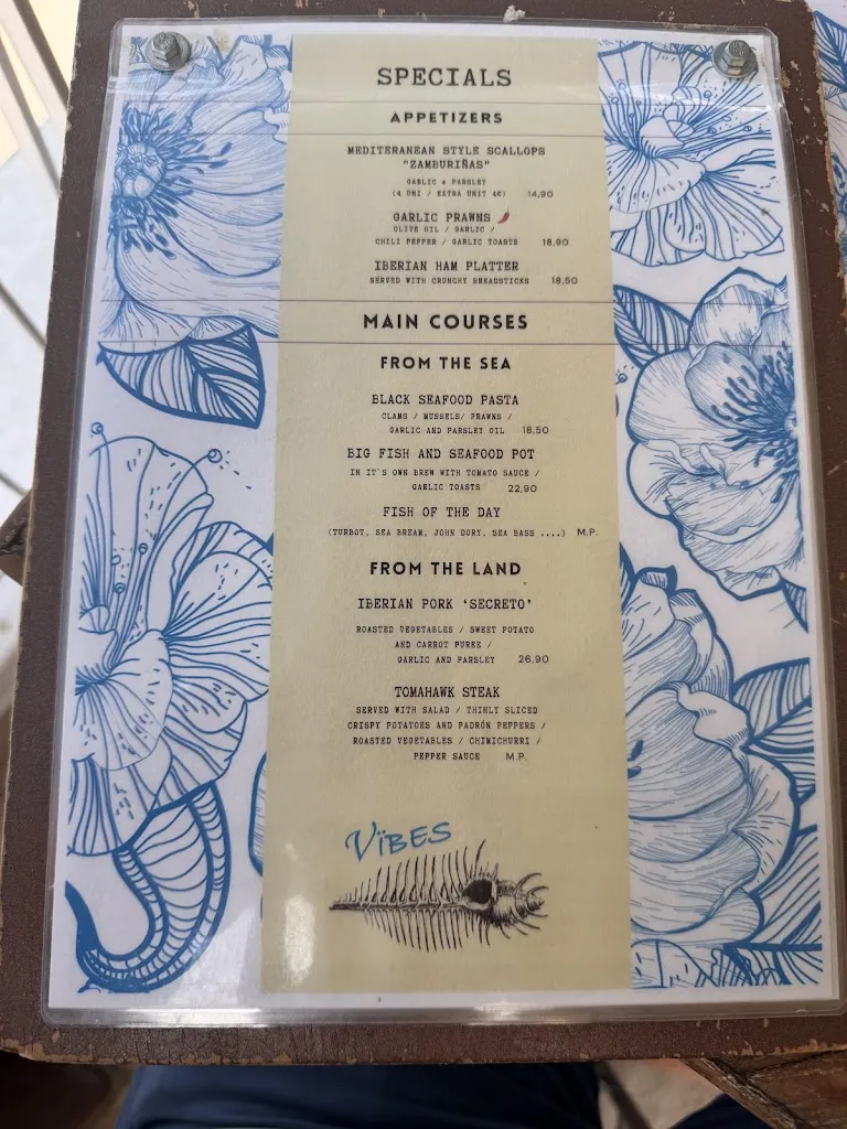 Menu_Vibes by Quince Restaurant_Porto Cristo_image_4