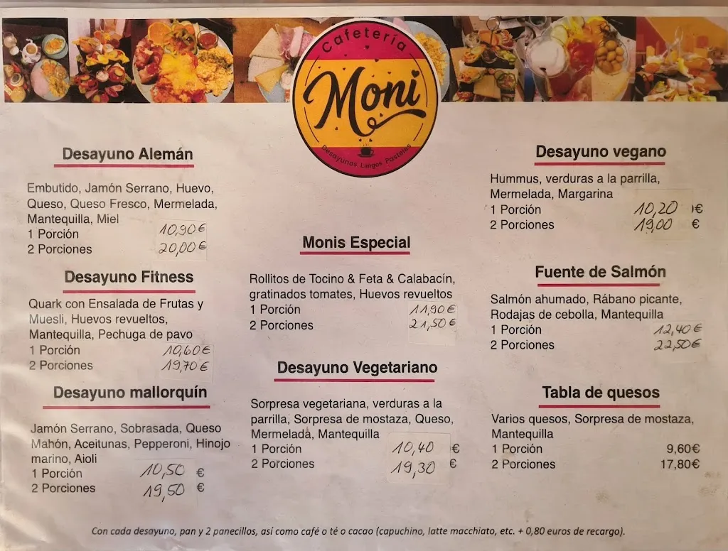 Menu_Cafeteria Moni_Porto Cristo_image_1