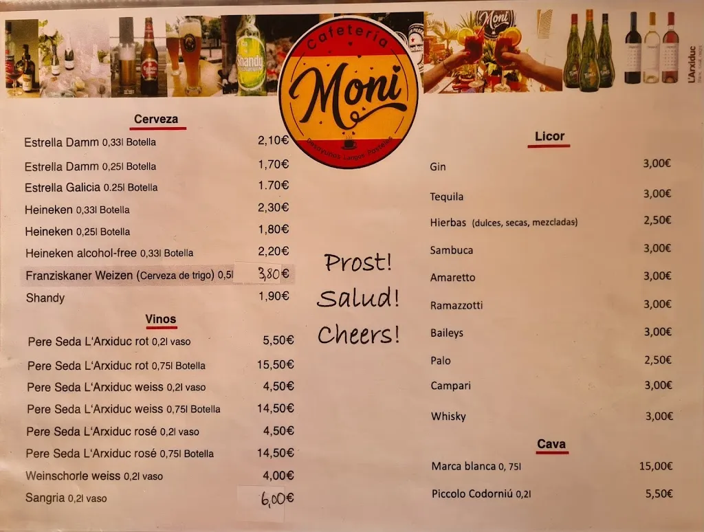 Menu_Cafeteria Moni_Porto Cristo_image_2