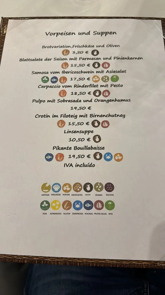 Menu_Restaurant Roland_Porto Cristo_image_2