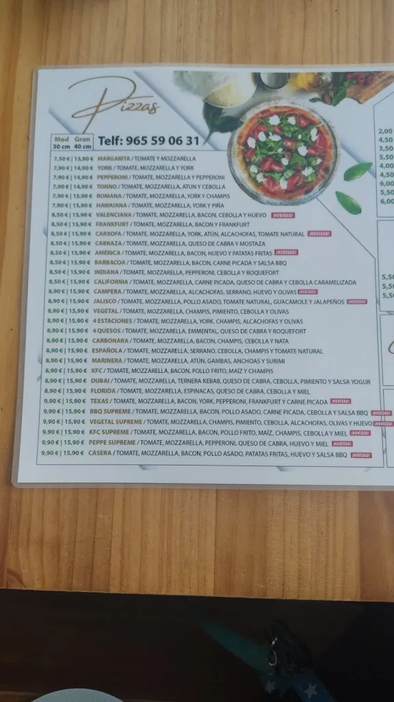 Menu_Pizzeria California_Cocentaina_image_4
