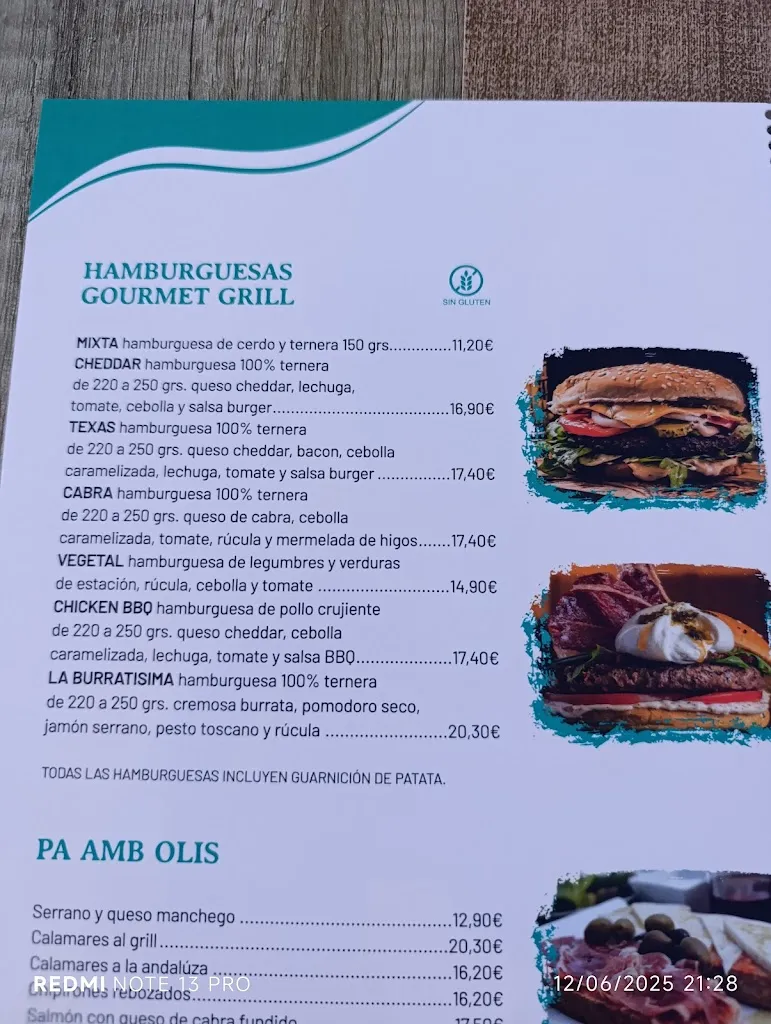 Menu_MIG I MIG SA CANTINA CLUB NÀUTIC PORTO CRISTO_Porto Cristo_image_2