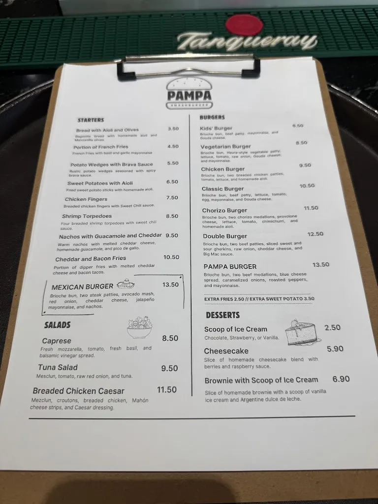 Menu_PAMPA Smash Burger_Porto Cristo_image_2