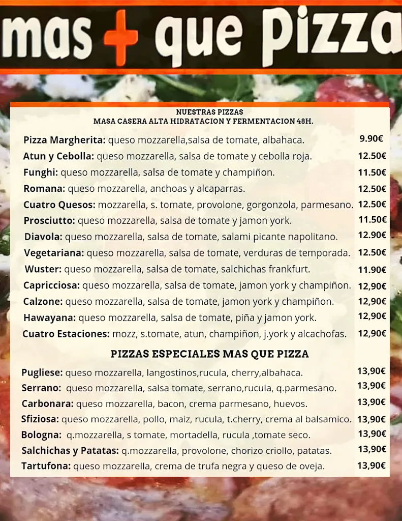 Menu_MAS QUE PIZZA Porto Cristo_Porto Cristo_image_3